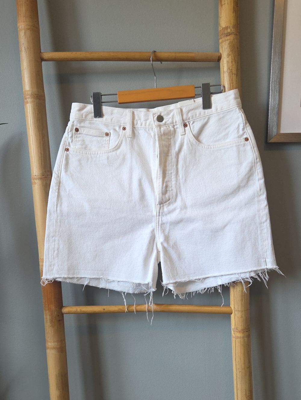 Denim Forum The YOKO Mid Thigh Shorts